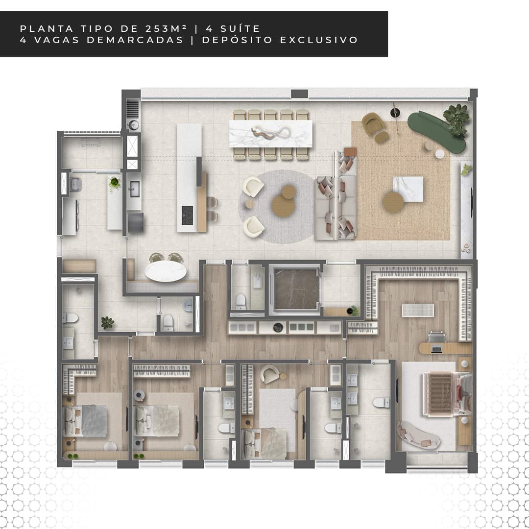 Imagem do projeto Taj Residences Ibirapuera